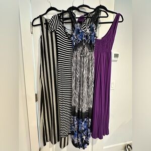 4 bundle maxi dresses